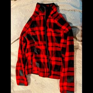 Plaid flannel jacket
